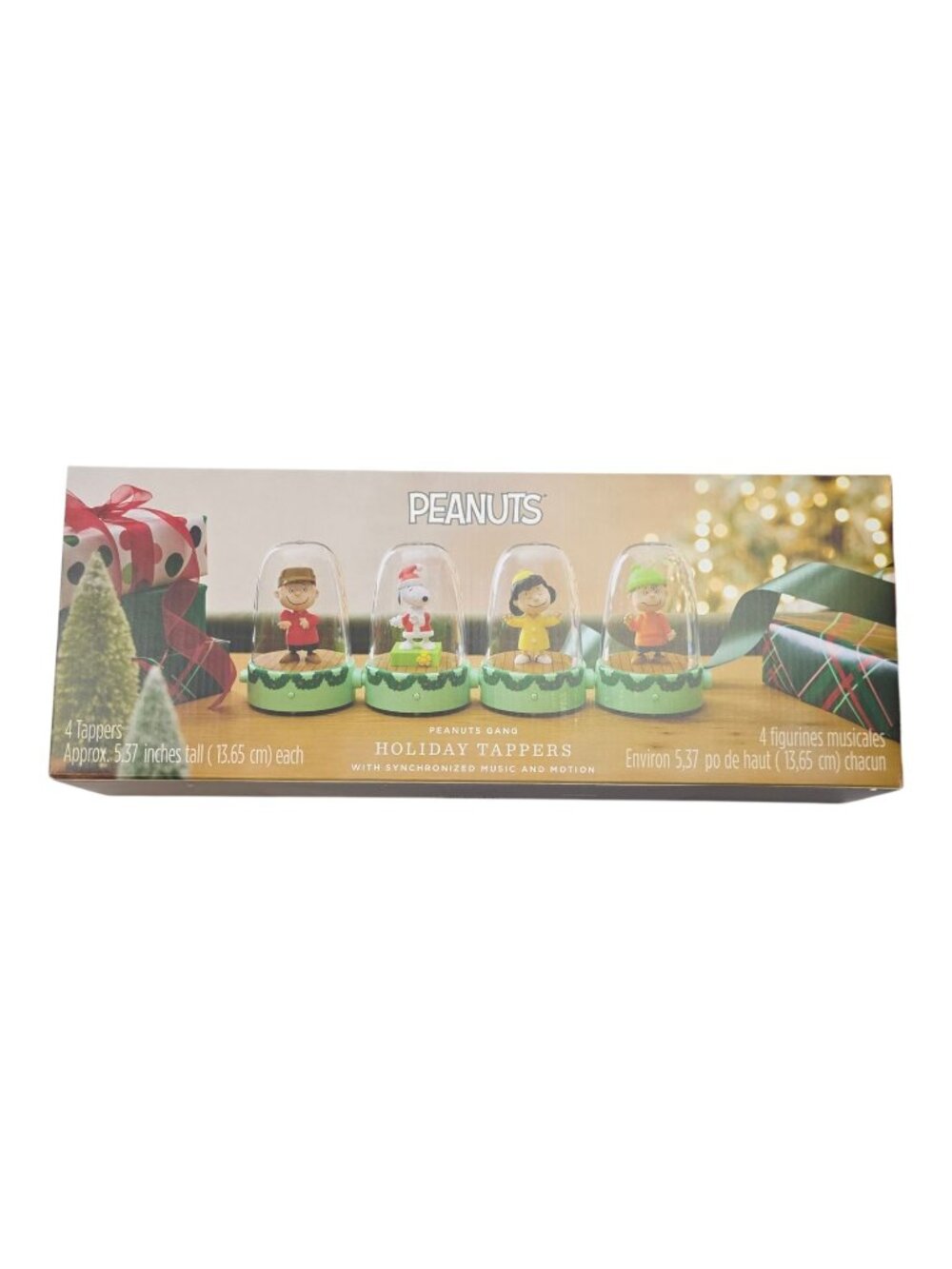 Hallmark Peanuts Gang Holiday Tappers Musical Set of 4 IOB XKT6126
